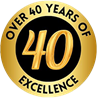 Over 40 years of excellence